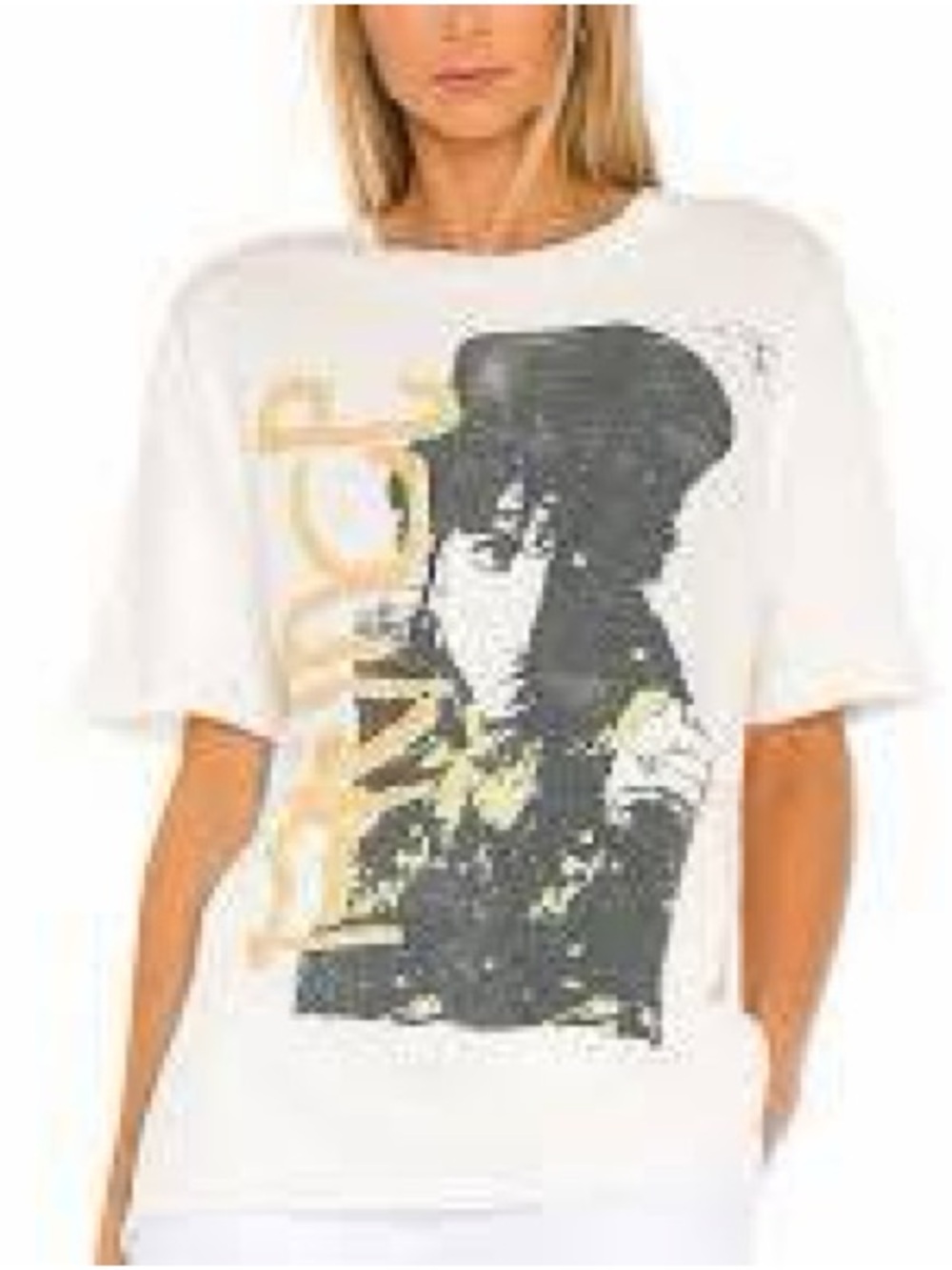 Daydreamer Prince Sign Of The Times Graphic T-Shirt Size Large